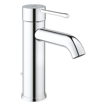 Смеситель для раковины GROHE Essence, с донным клапаном pop-up, хром